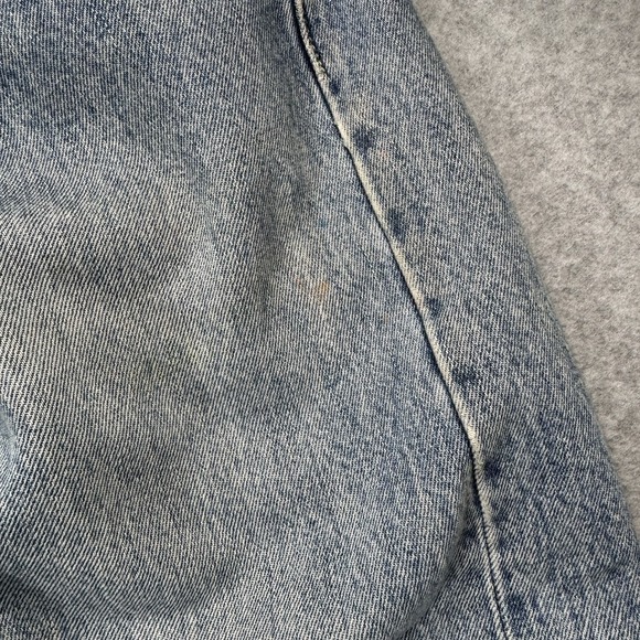 VTG Levis 501 Size 38x34 Distressed Button Fly Denim Y2K Medium Wash - Picture 9 of 11